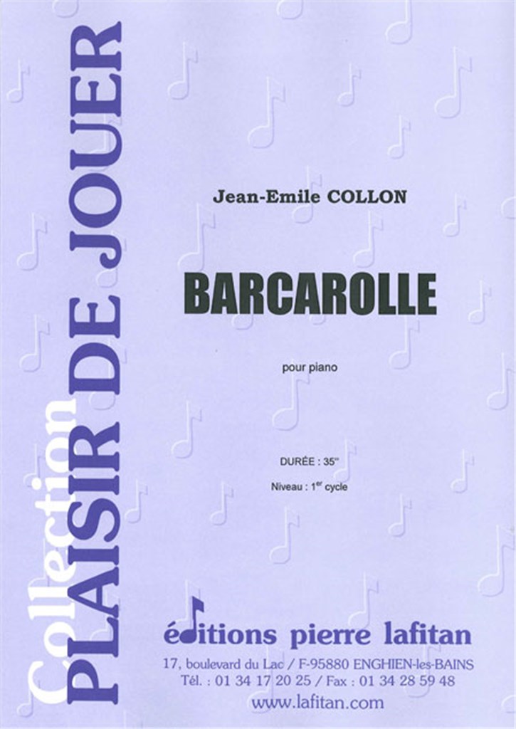Barcarolle